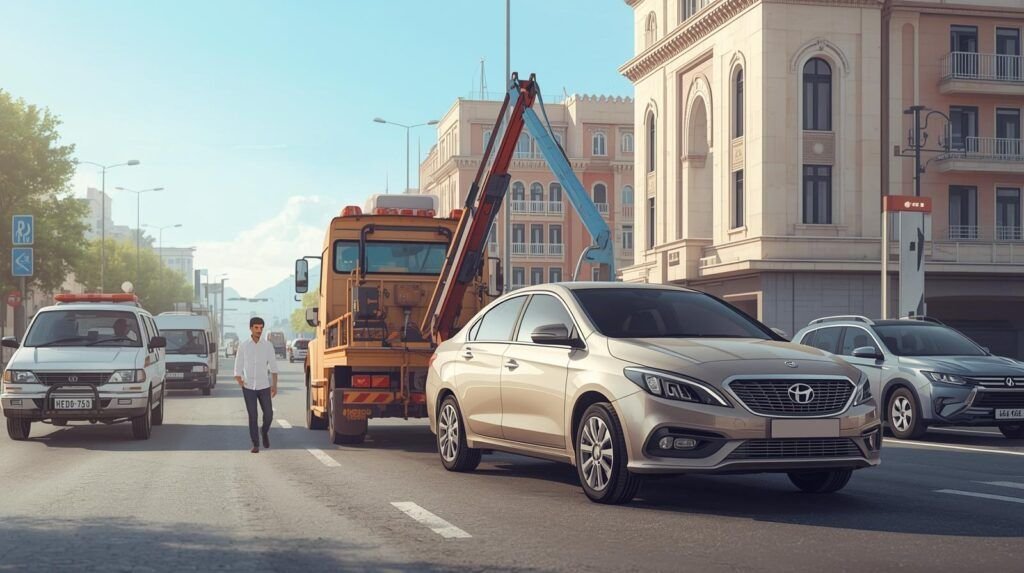 car towing service Lahore