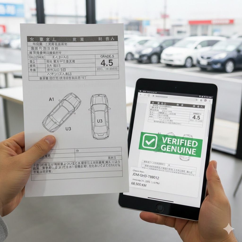 Auction Sheet Verification Free Online 