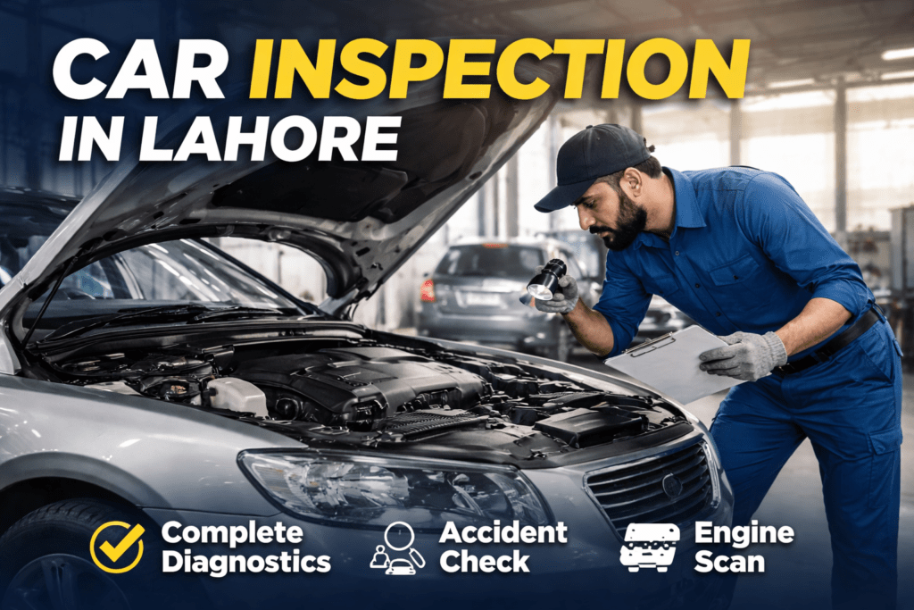 Car inspection in Lahore