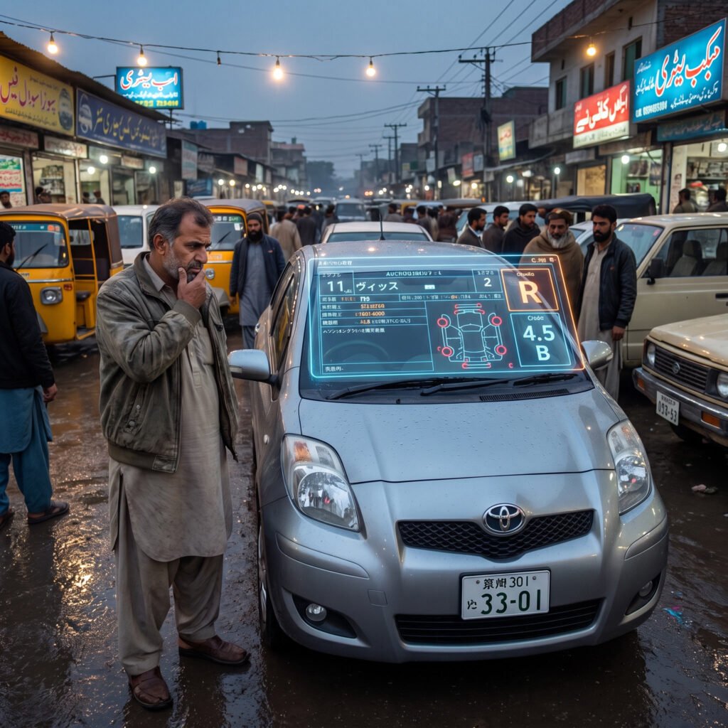 auction sheet verification Pakistan car history check