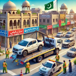 car towing service in pakistan
