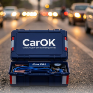 arOK 24/7 emergency roadside assistance and car recovery toolkit in Lahore.